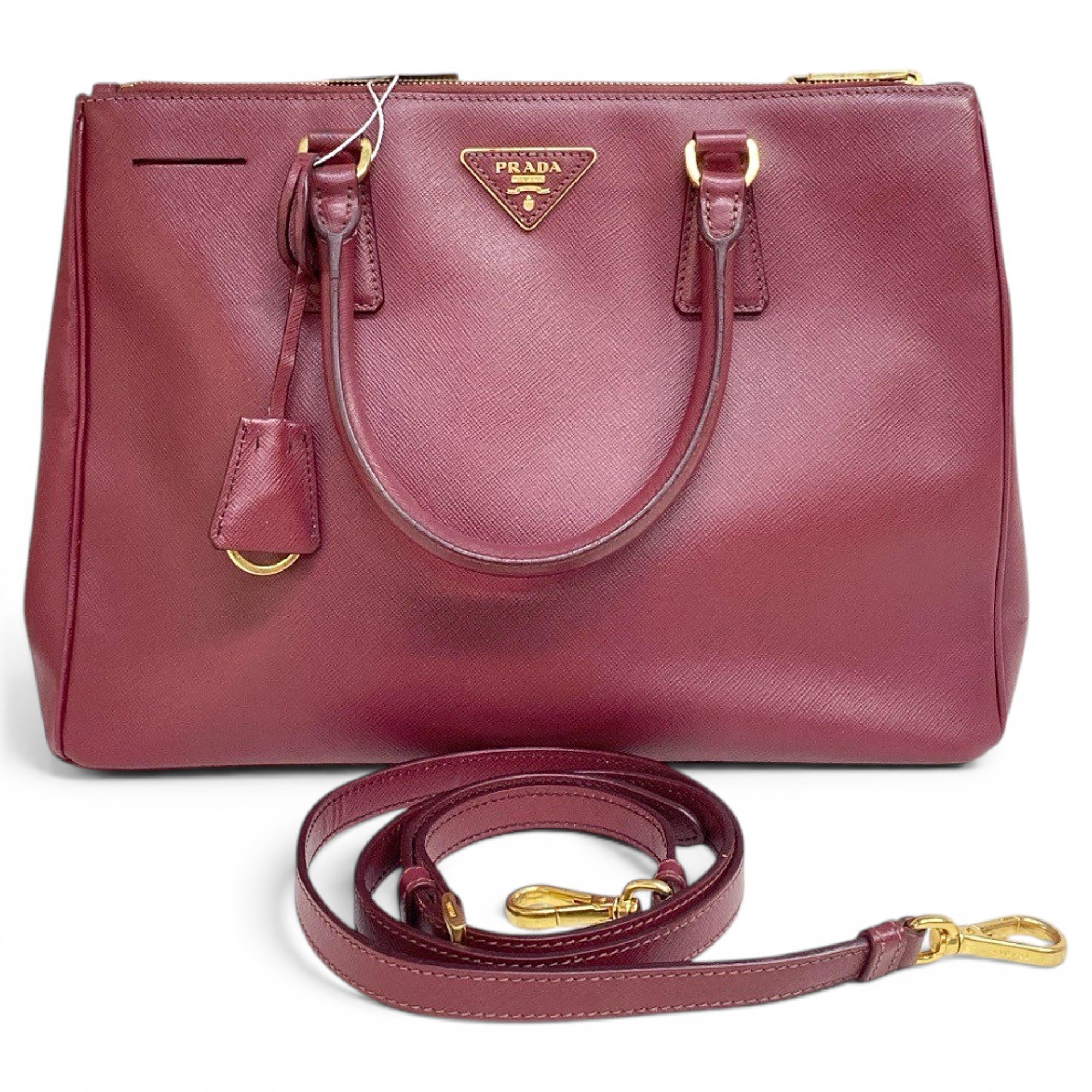 Galleria leather handbag