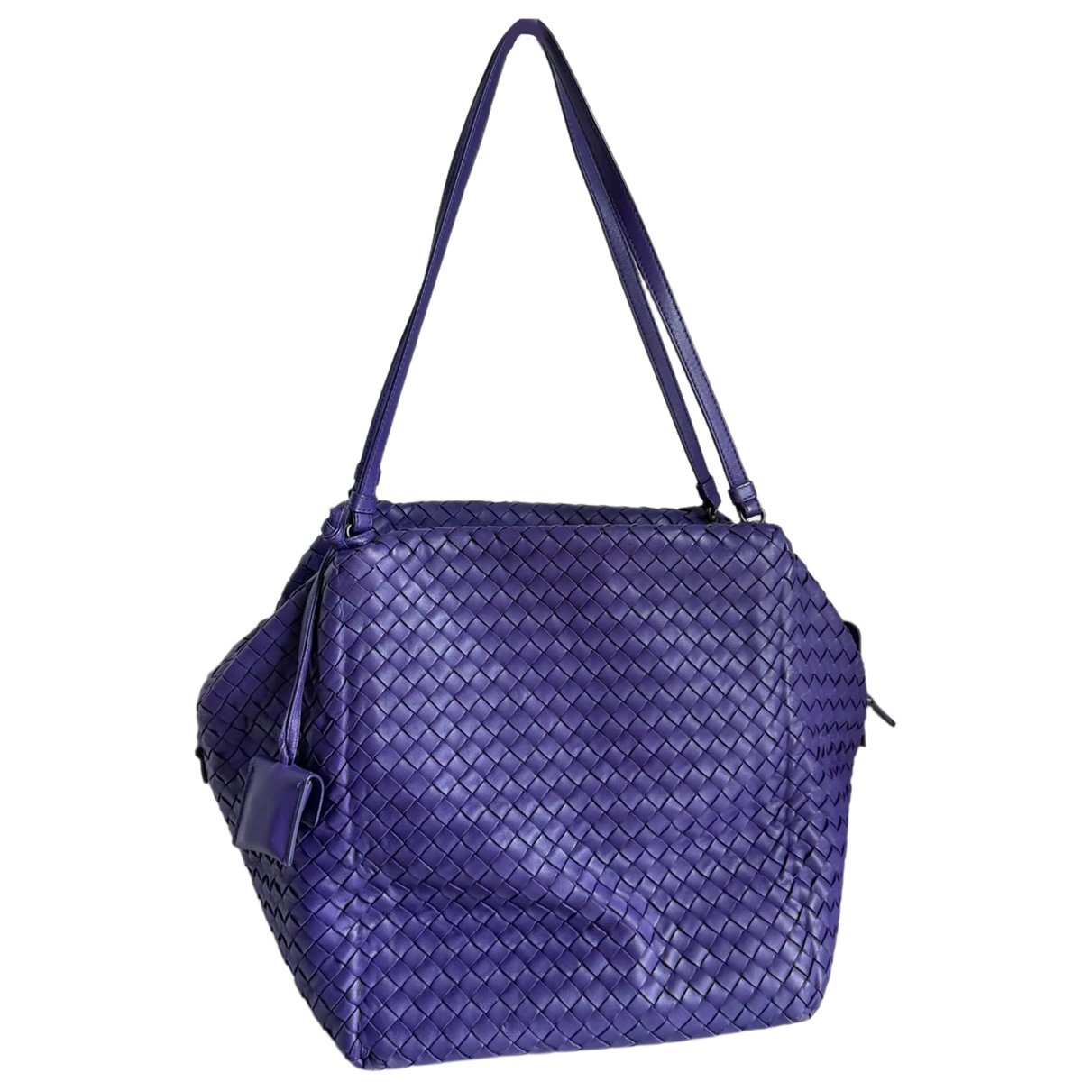 Parachute leather handbag