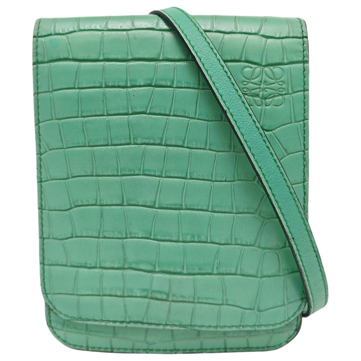 Leather crossbody bag