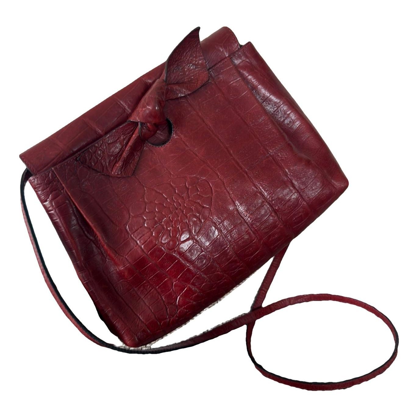Leather crossbody bag