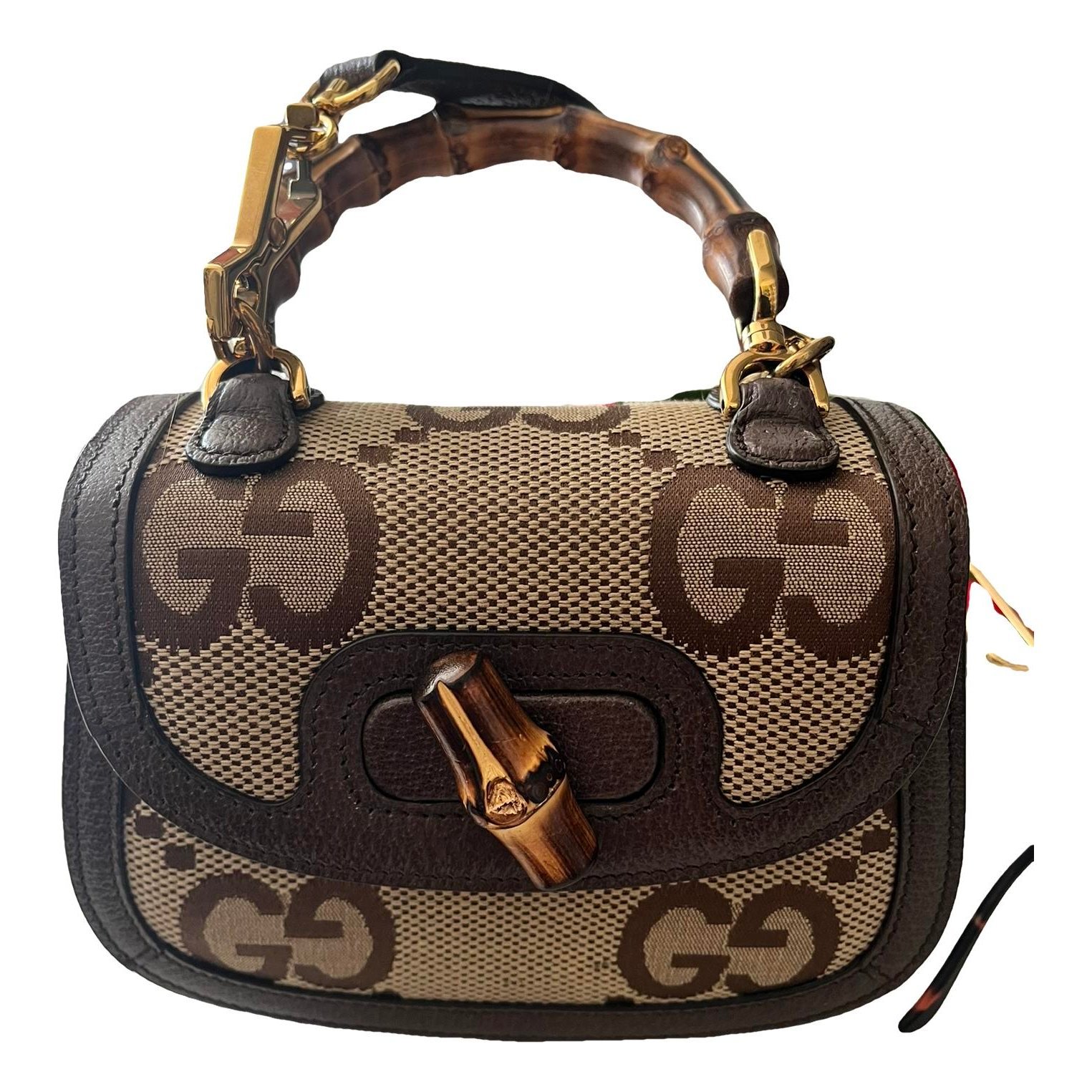 Bamboo cloth crossbody bag