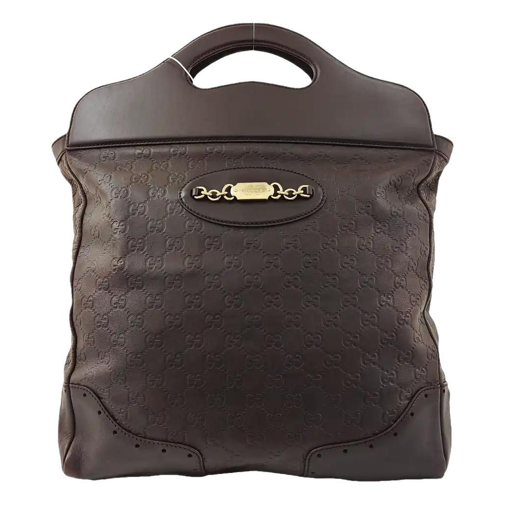 Leather handbag