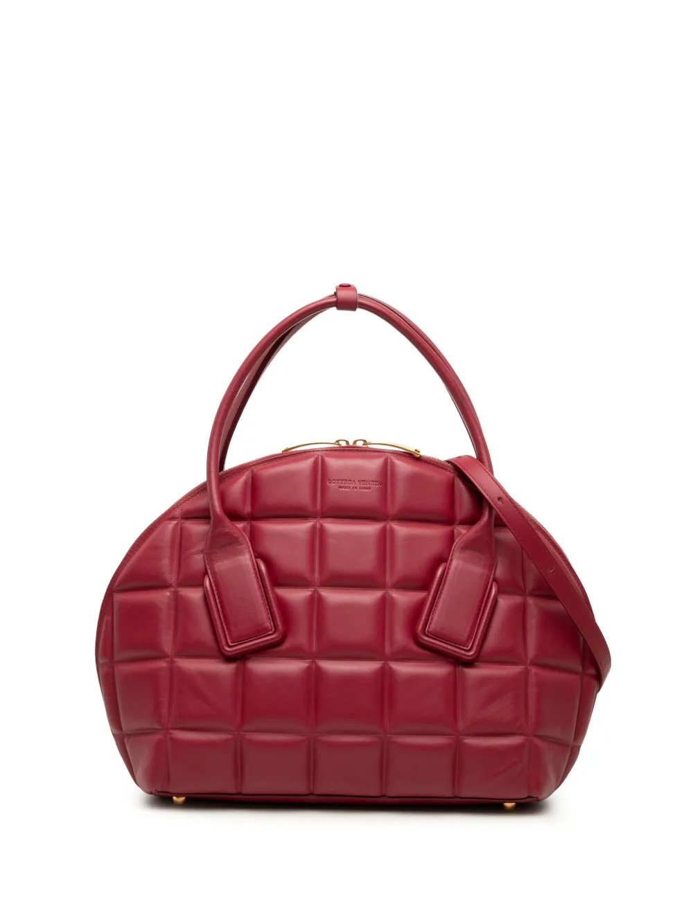 2021-2026 Medium Padded Leather Swoop Bag satchel
