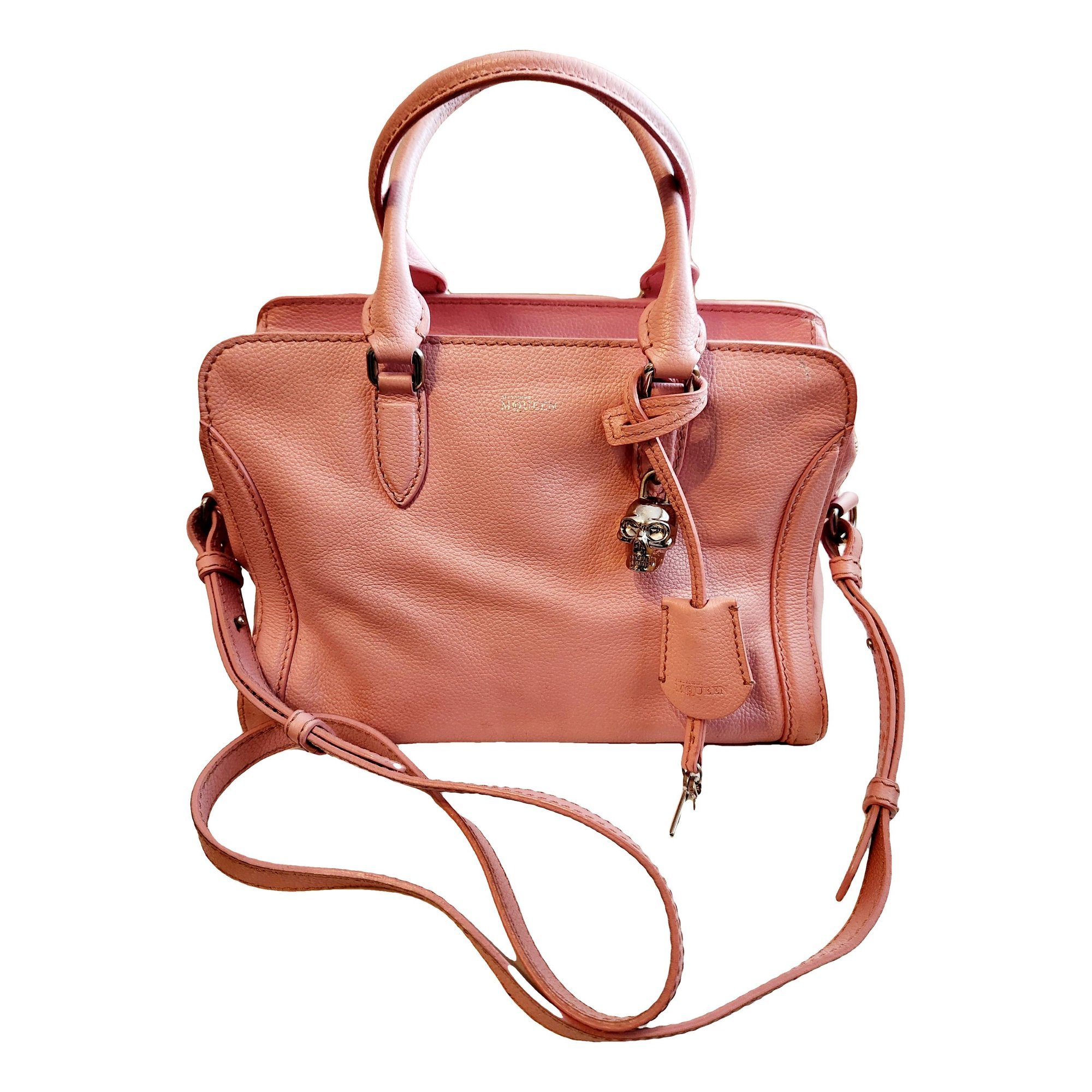 Alexander McQueen Zippé leather tote