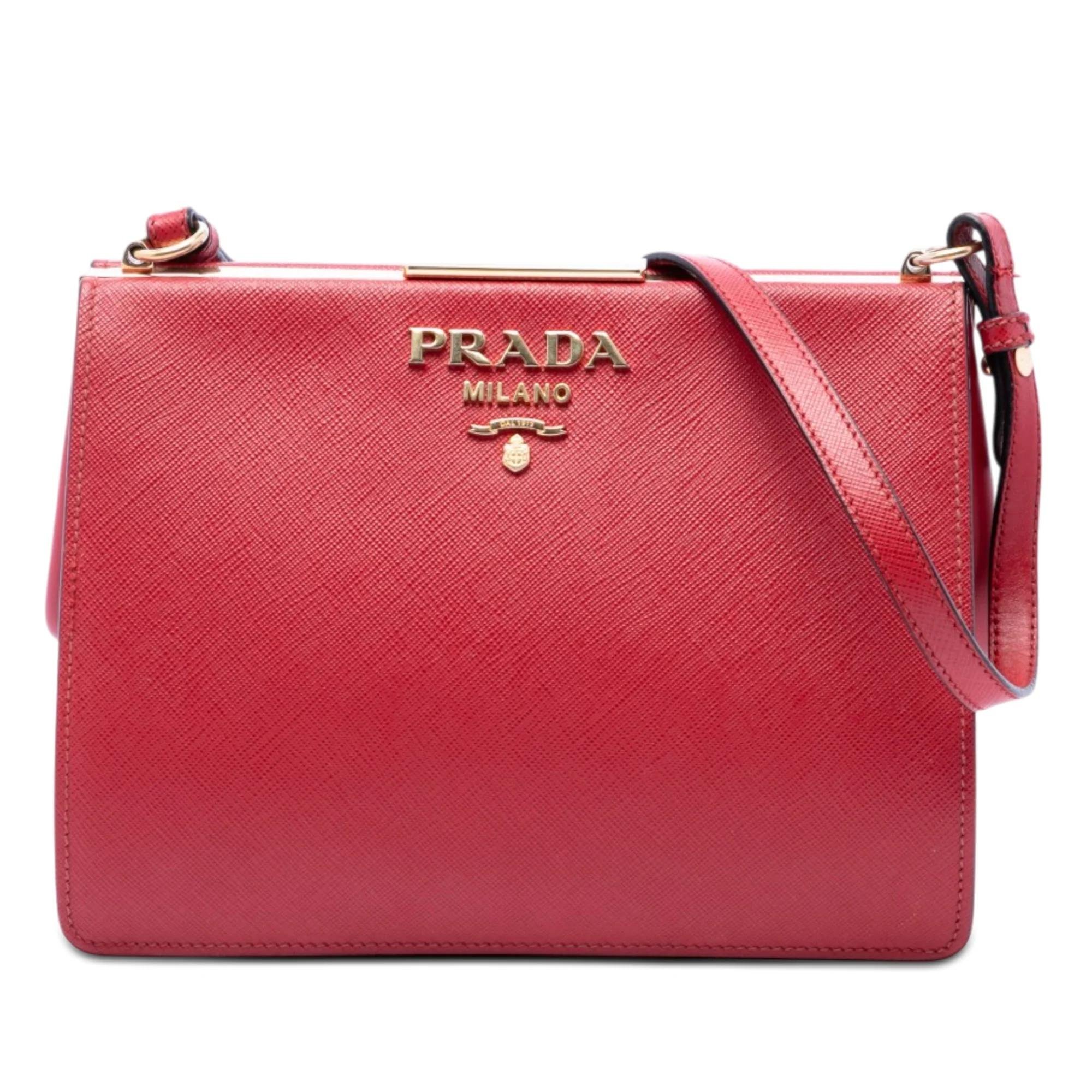 Light Frame leather handbag