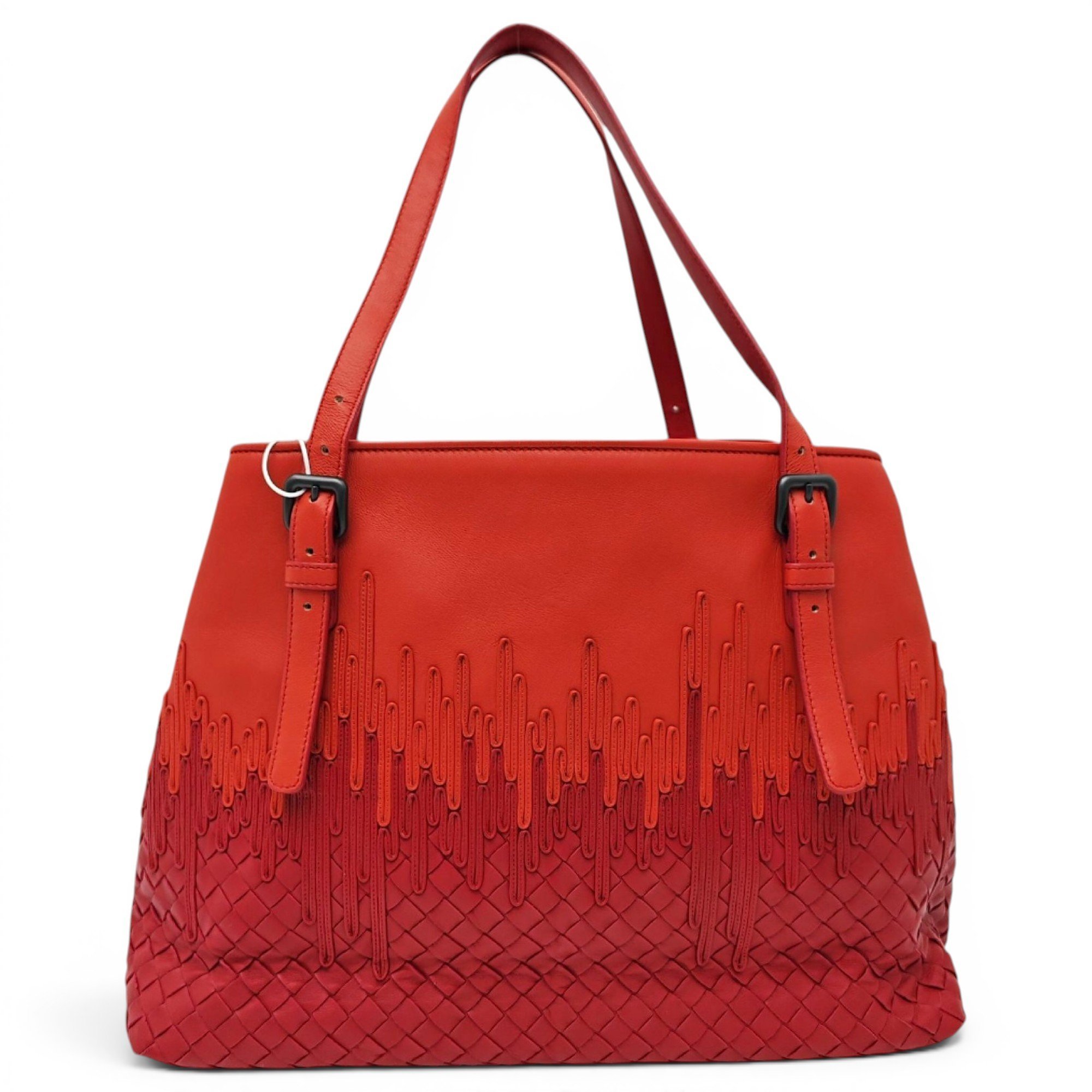Leather tote