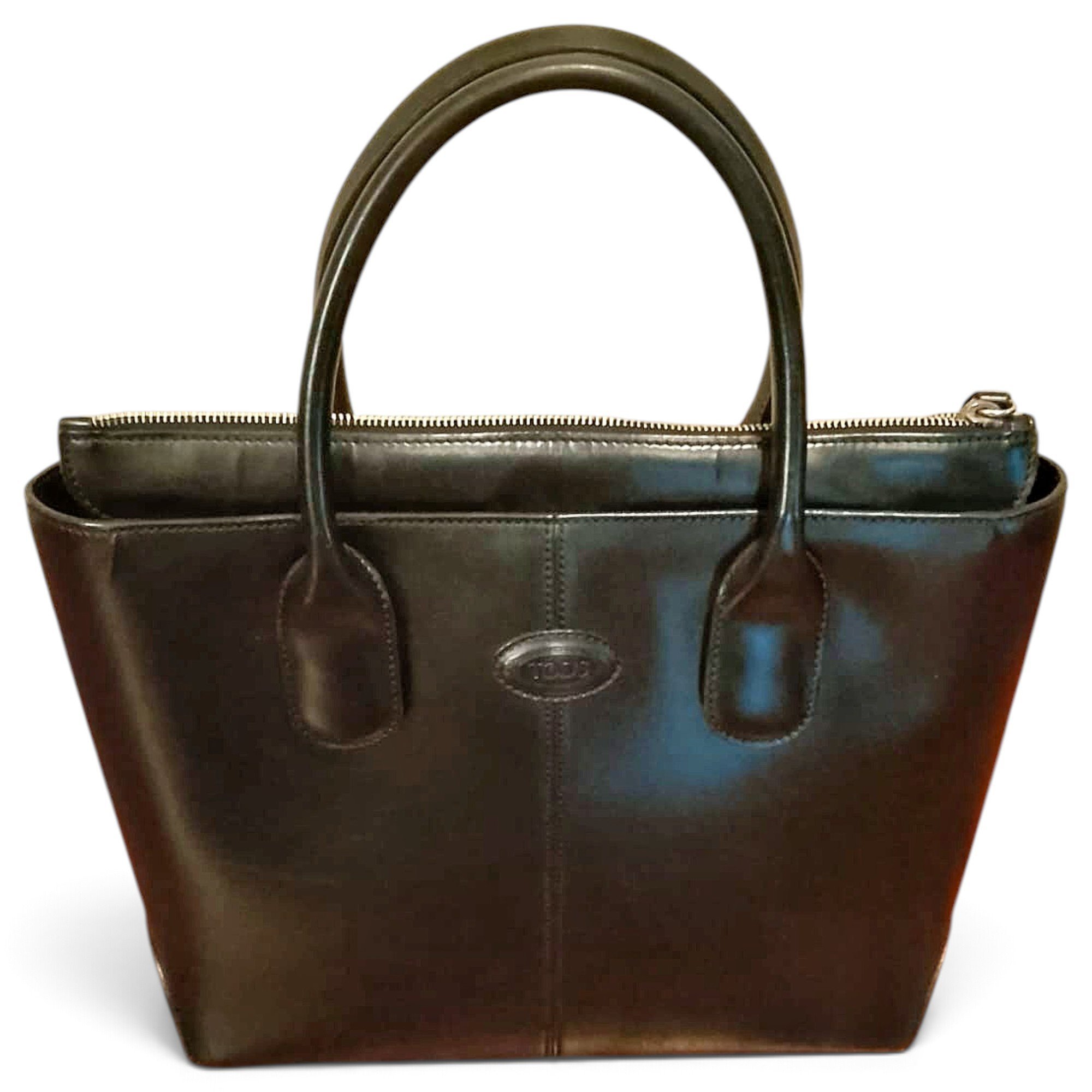 D Bag leather handbag