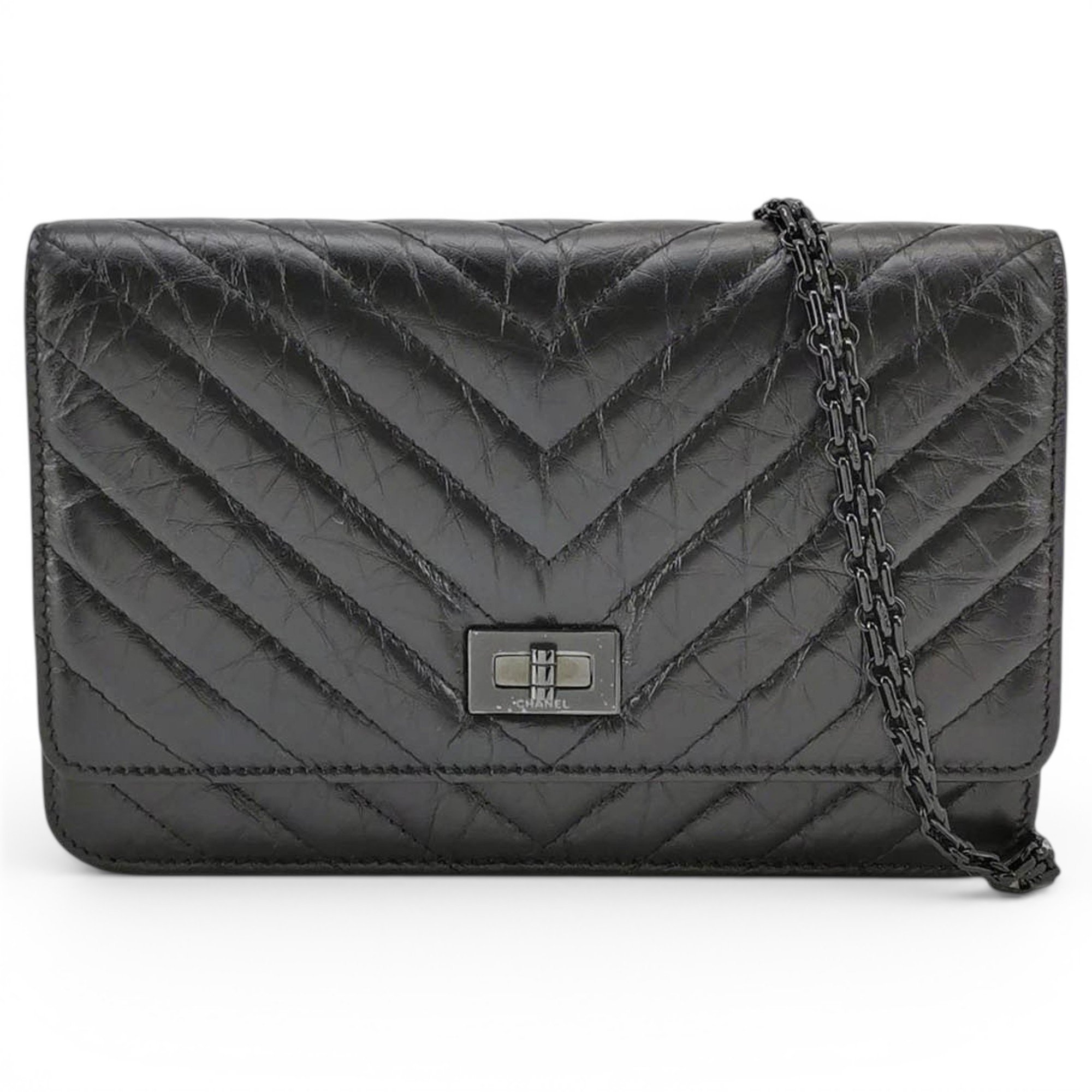 2.55 leather handbag