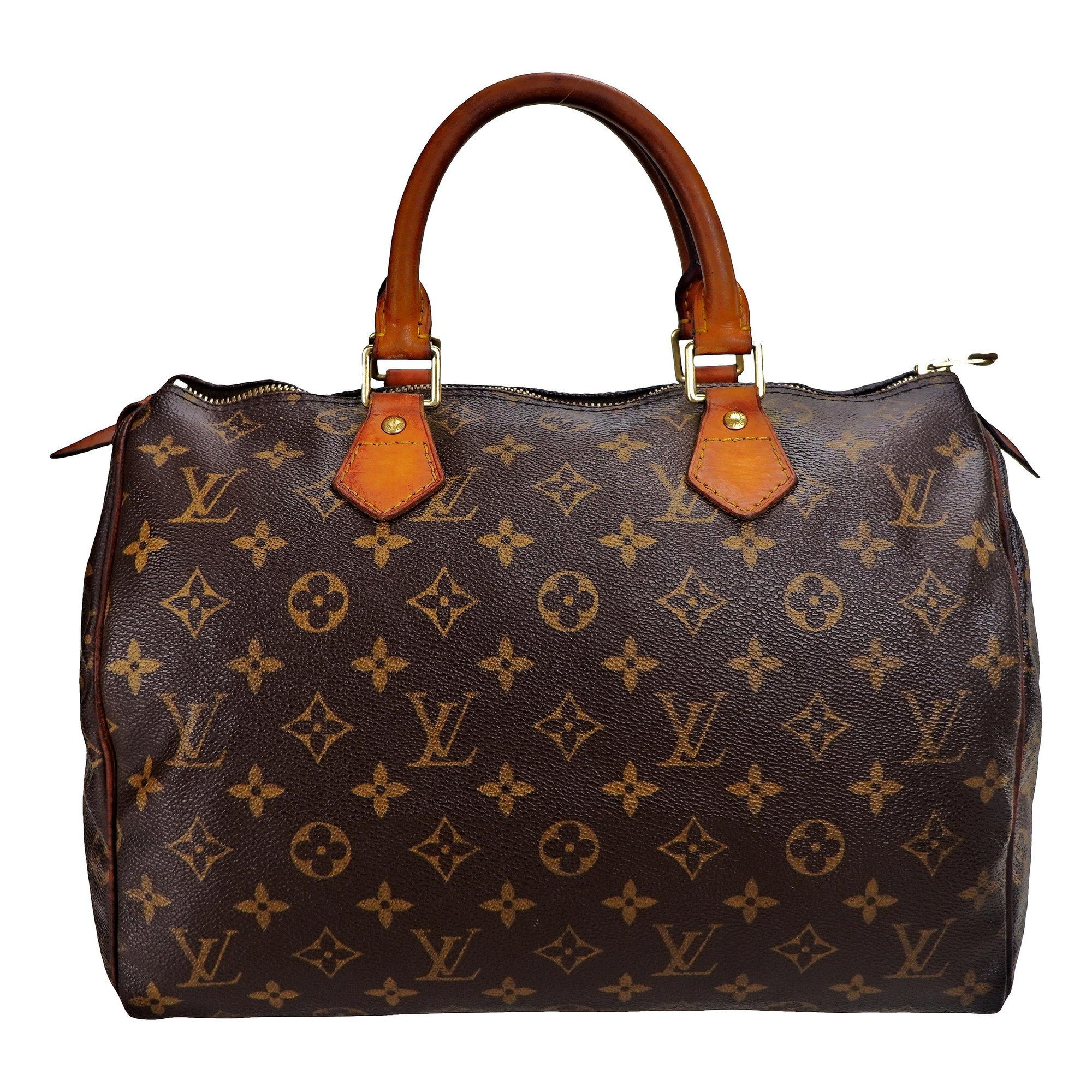 Speedy leather tote