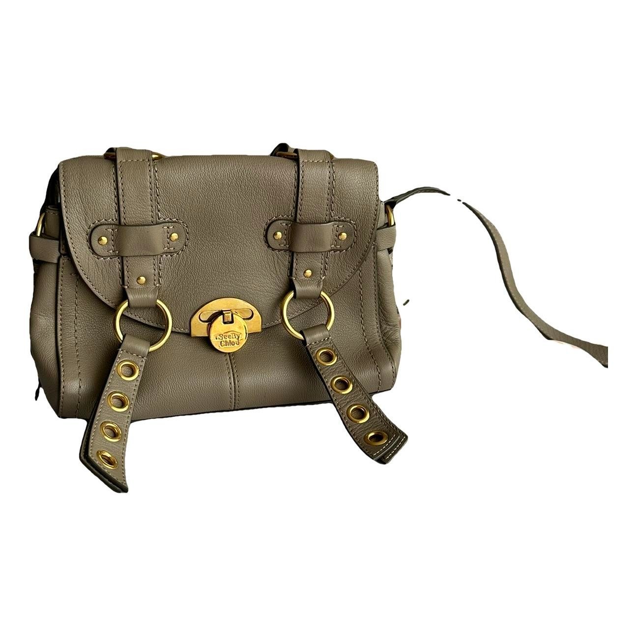 Leather handbag