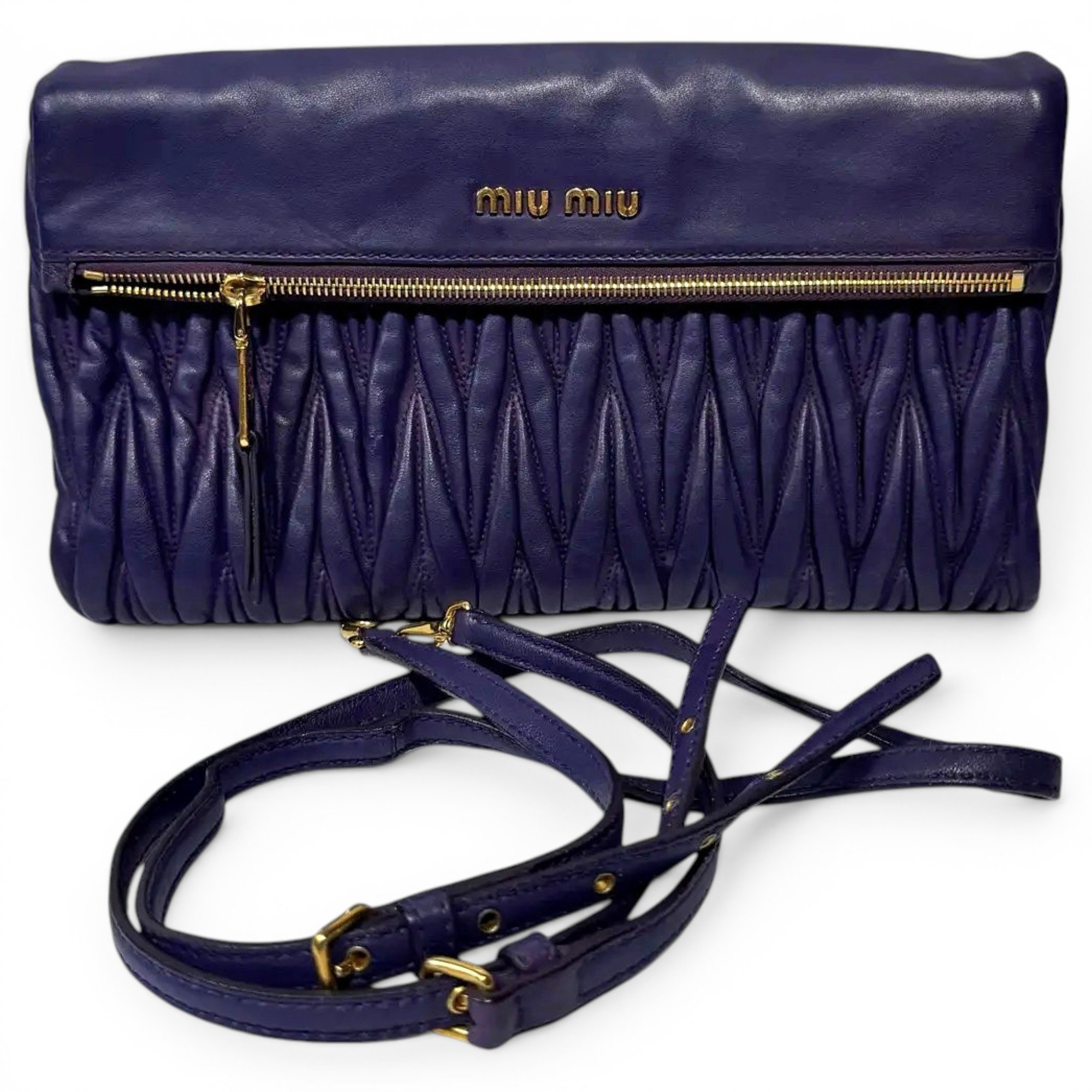 Leather crossbody bag