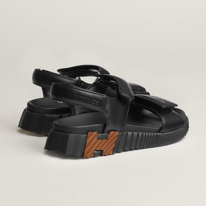 Noir Junior Sandal