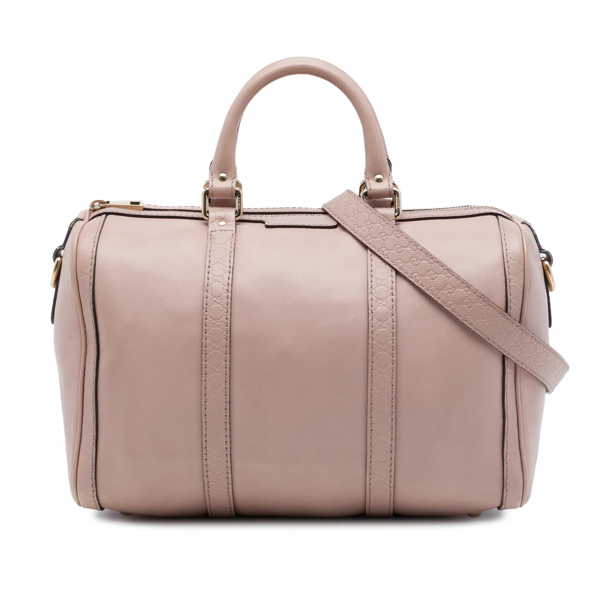 Boston leather satchel