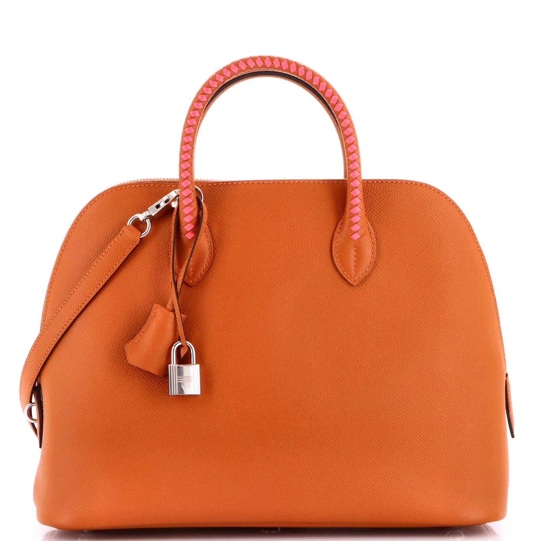 Leather handbag