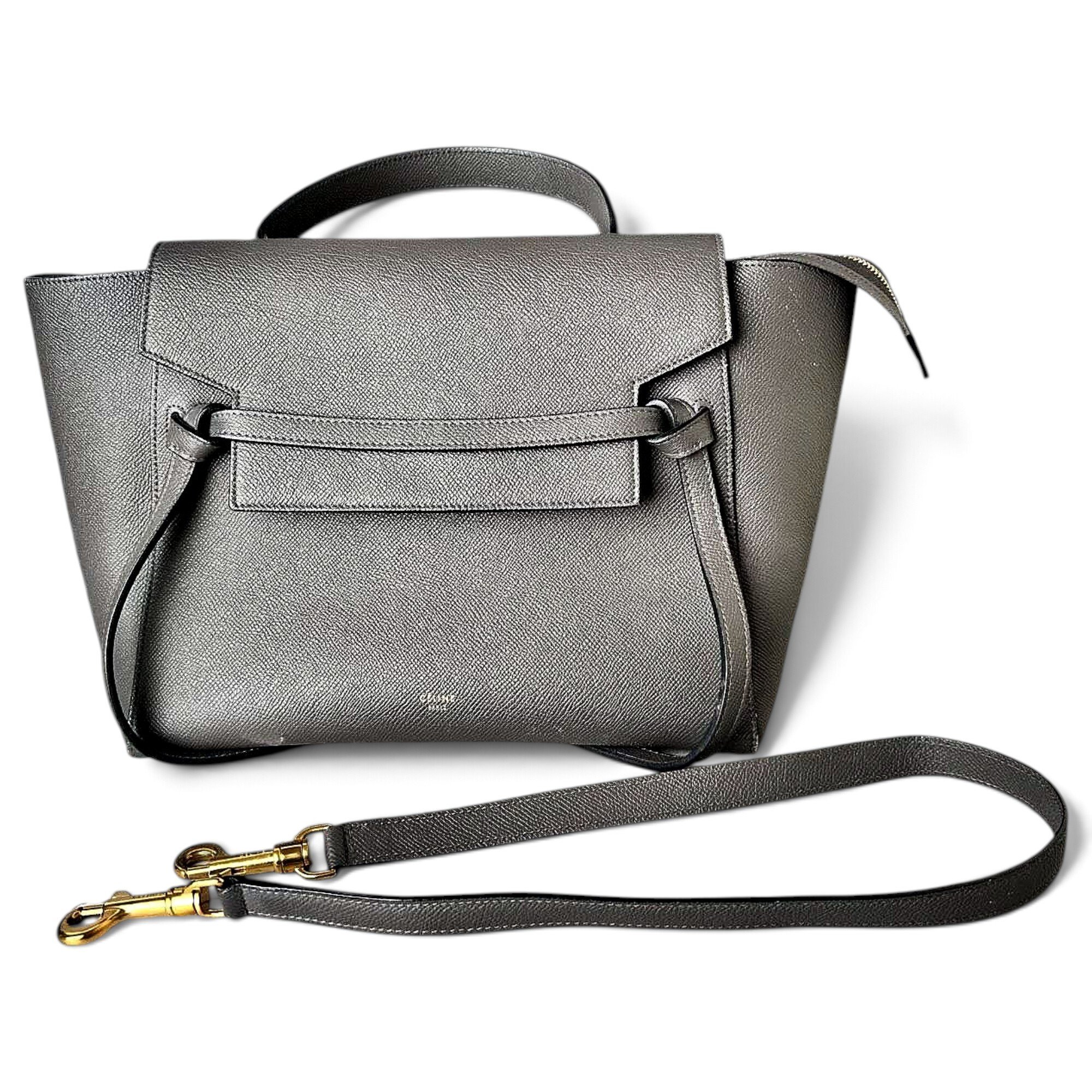 Celine Belt leather handbag