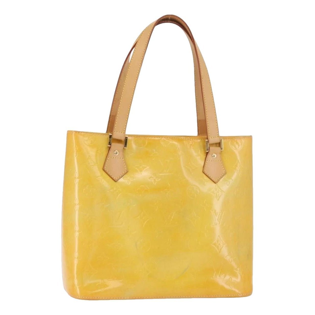 Patent leather handbag