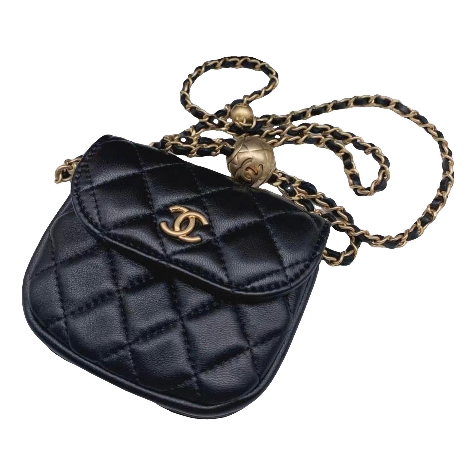 Coco Luxe leather crossbody bag