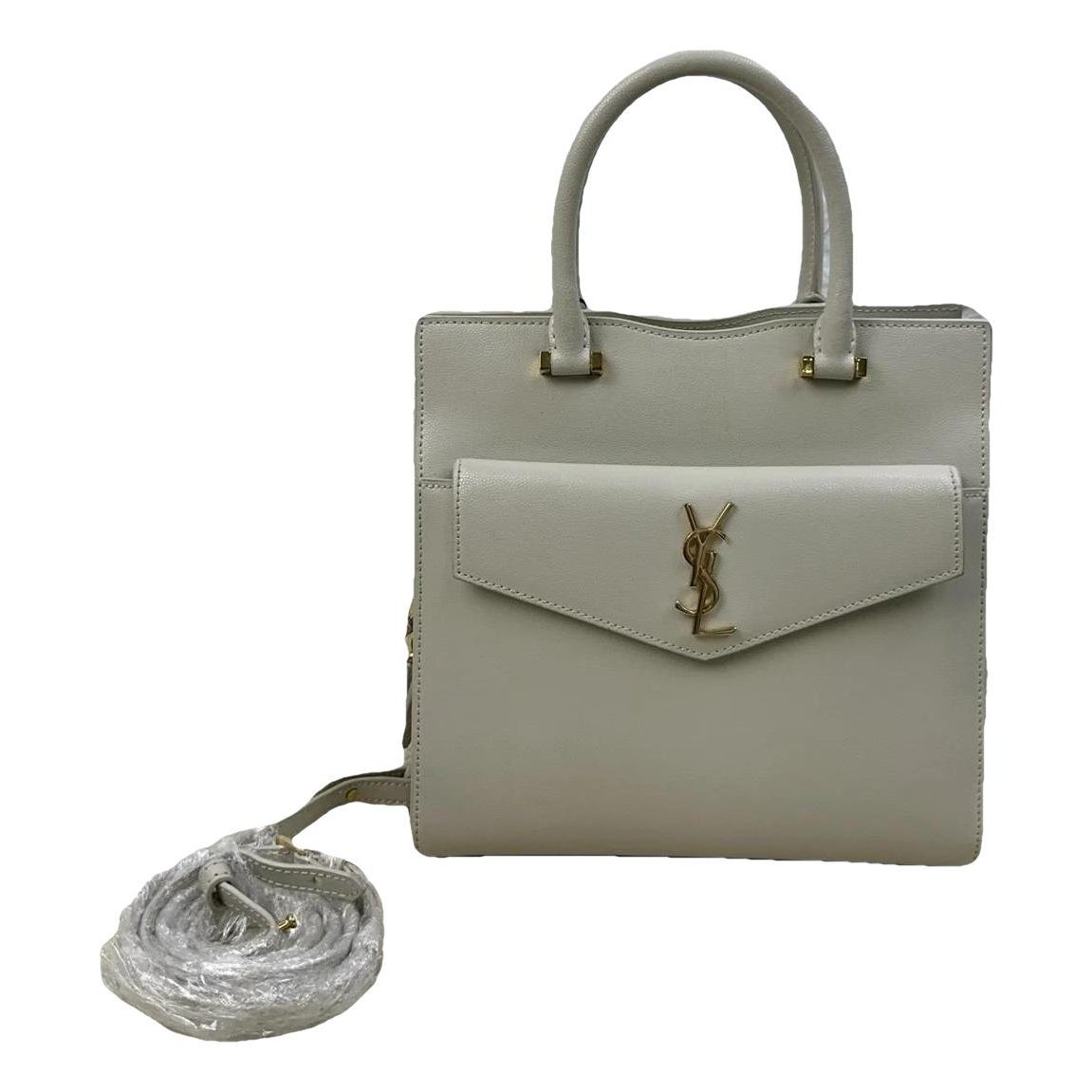 Uptown leather tote