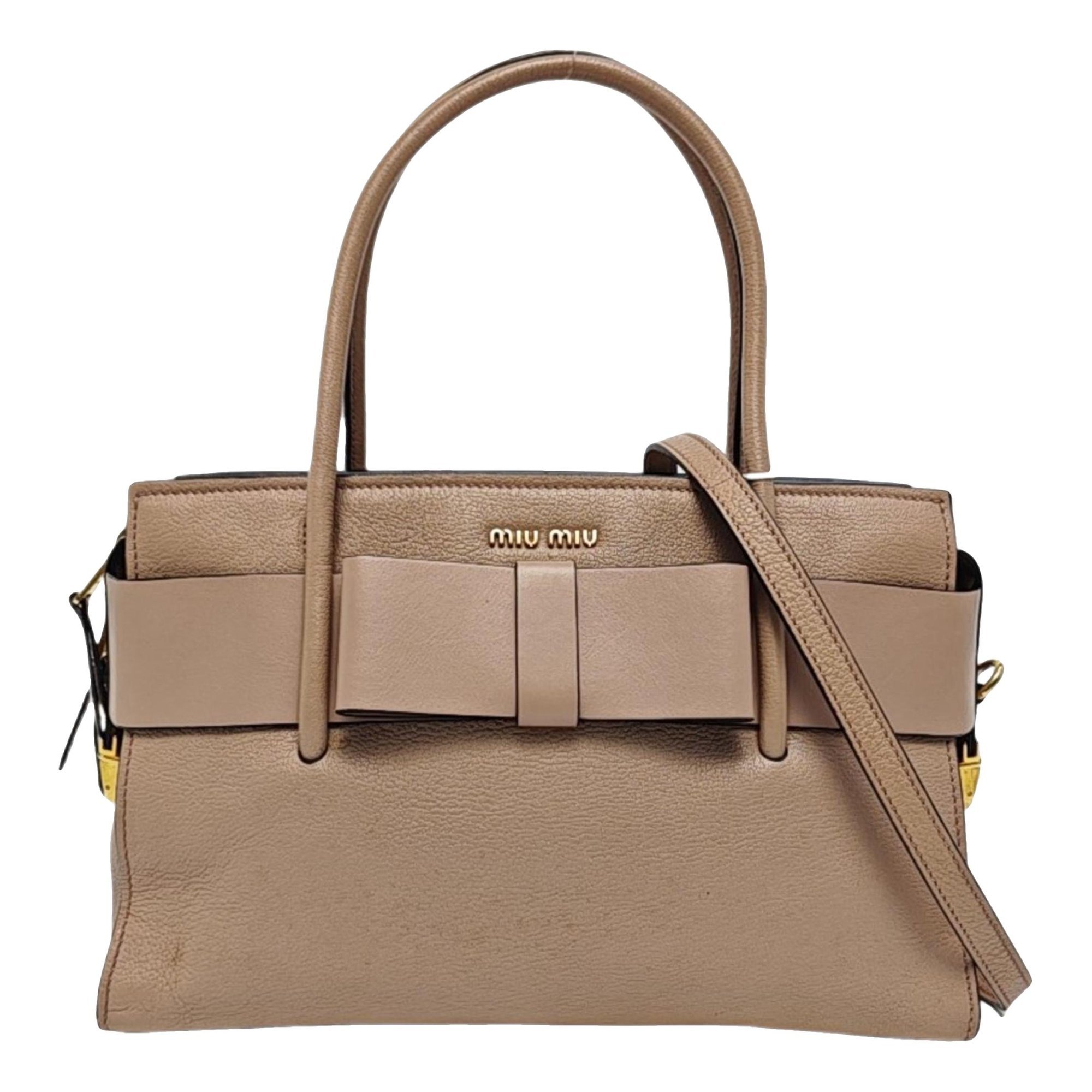 Leather handbag