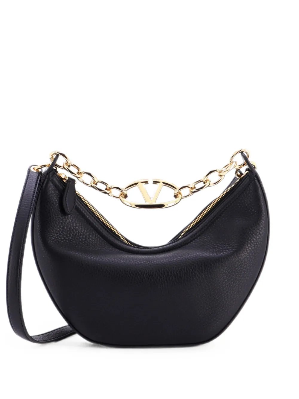 Vlogo Moon Leather Small hobo bag