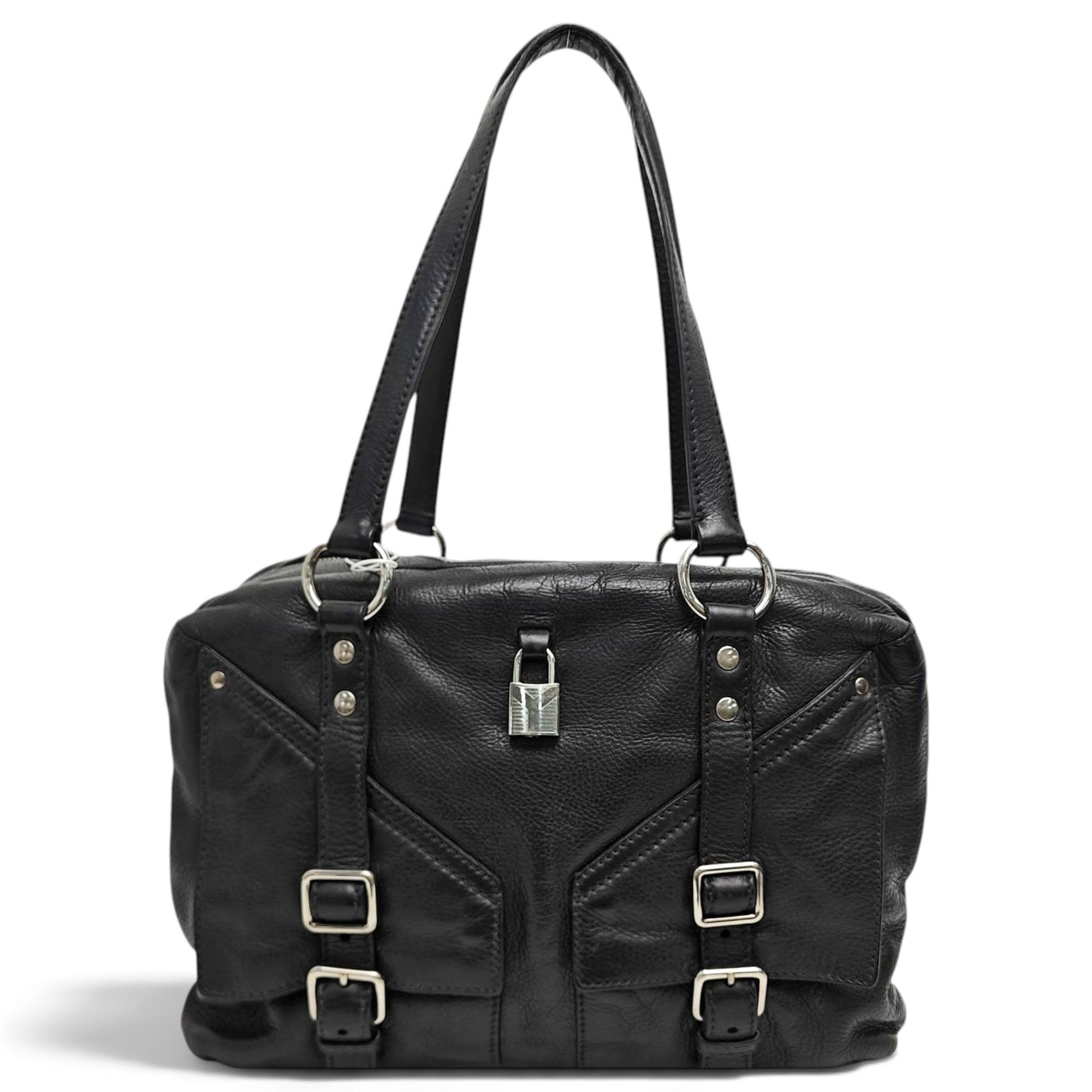 Book bag leather handbag