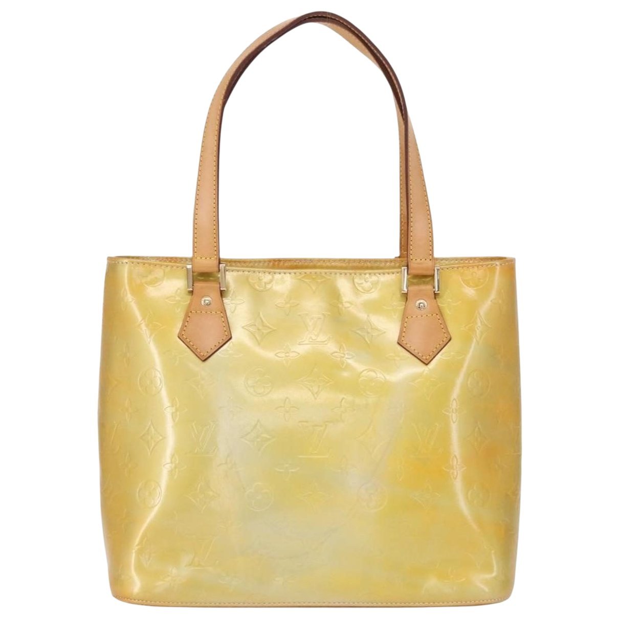 Houston patent leather handbag