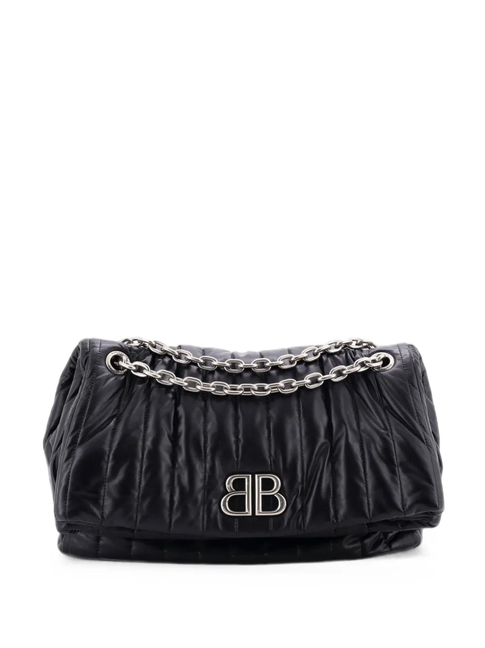 Monaco Chain Flap Quilted Leather Medium shoulder bag