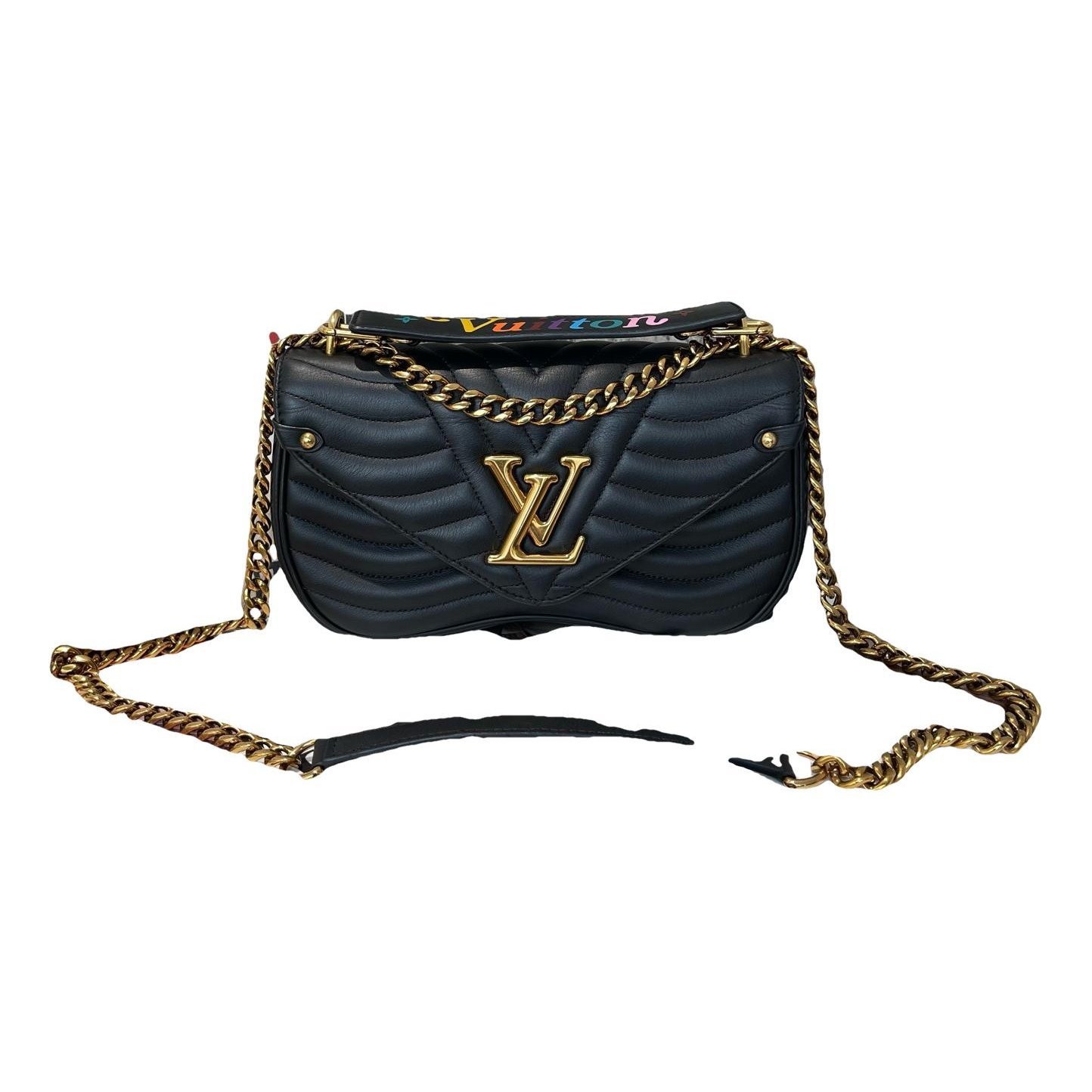 New Wave leather handbag