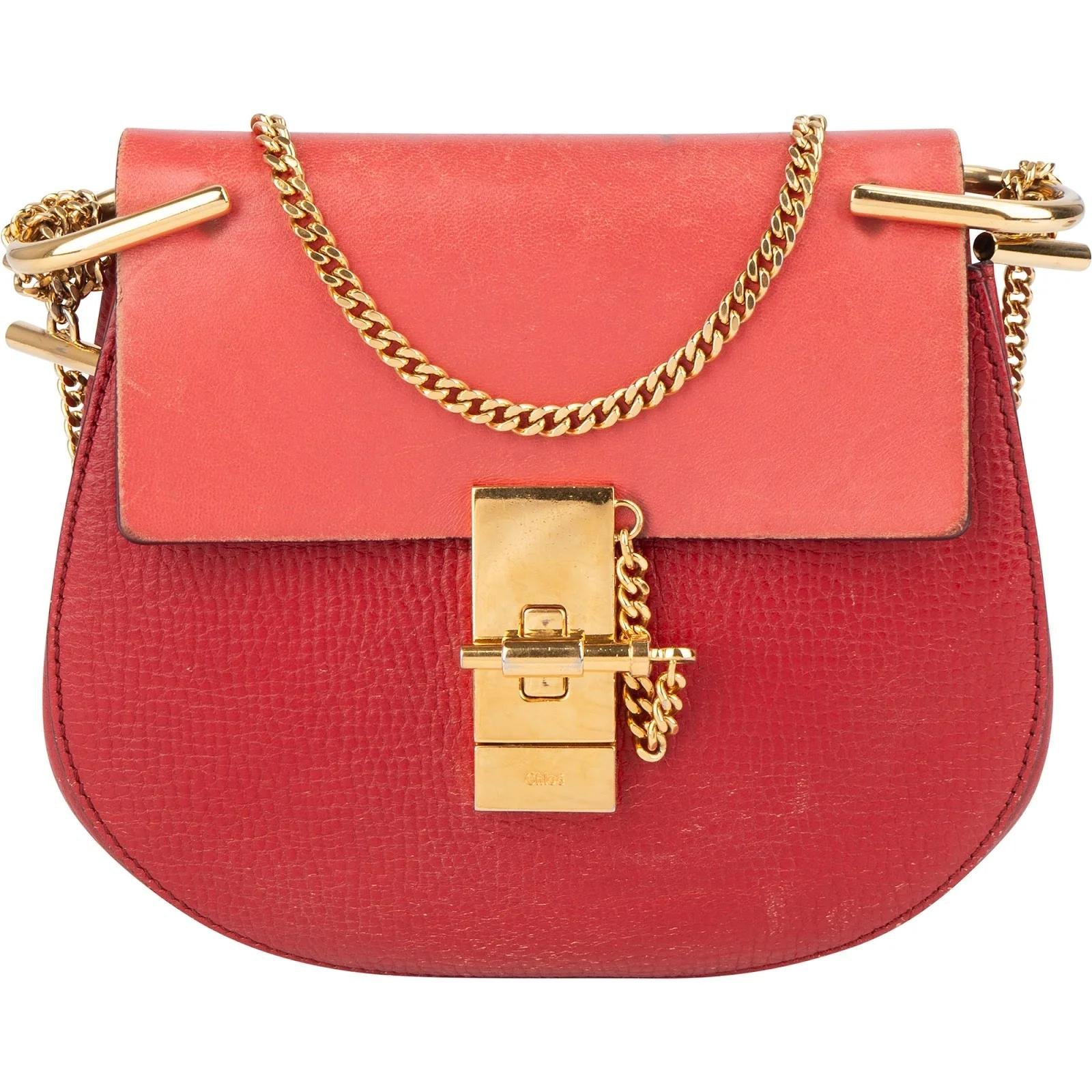 Drew leather crossbody bag