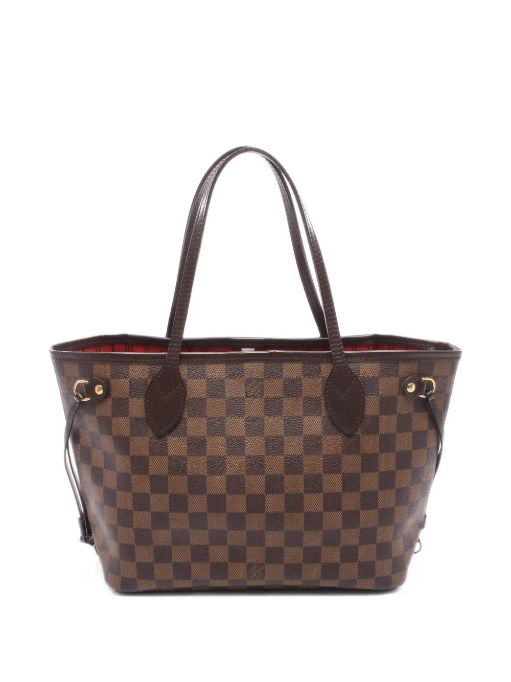 2010s Neverfull PM Damier Ebene tote bag