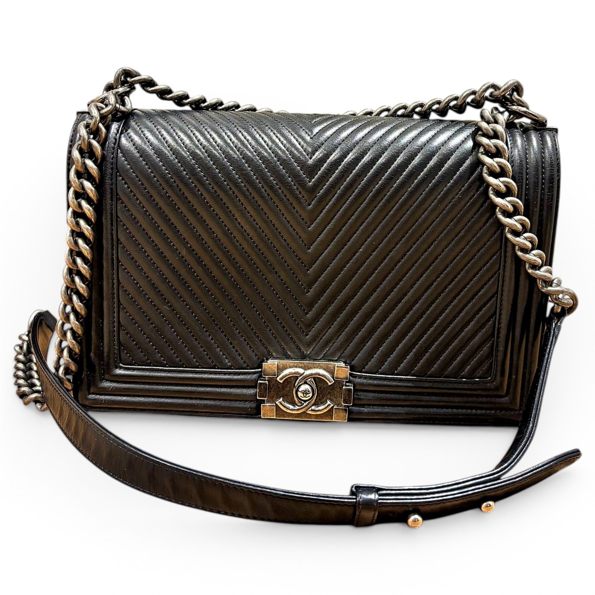 Boy leather handbag