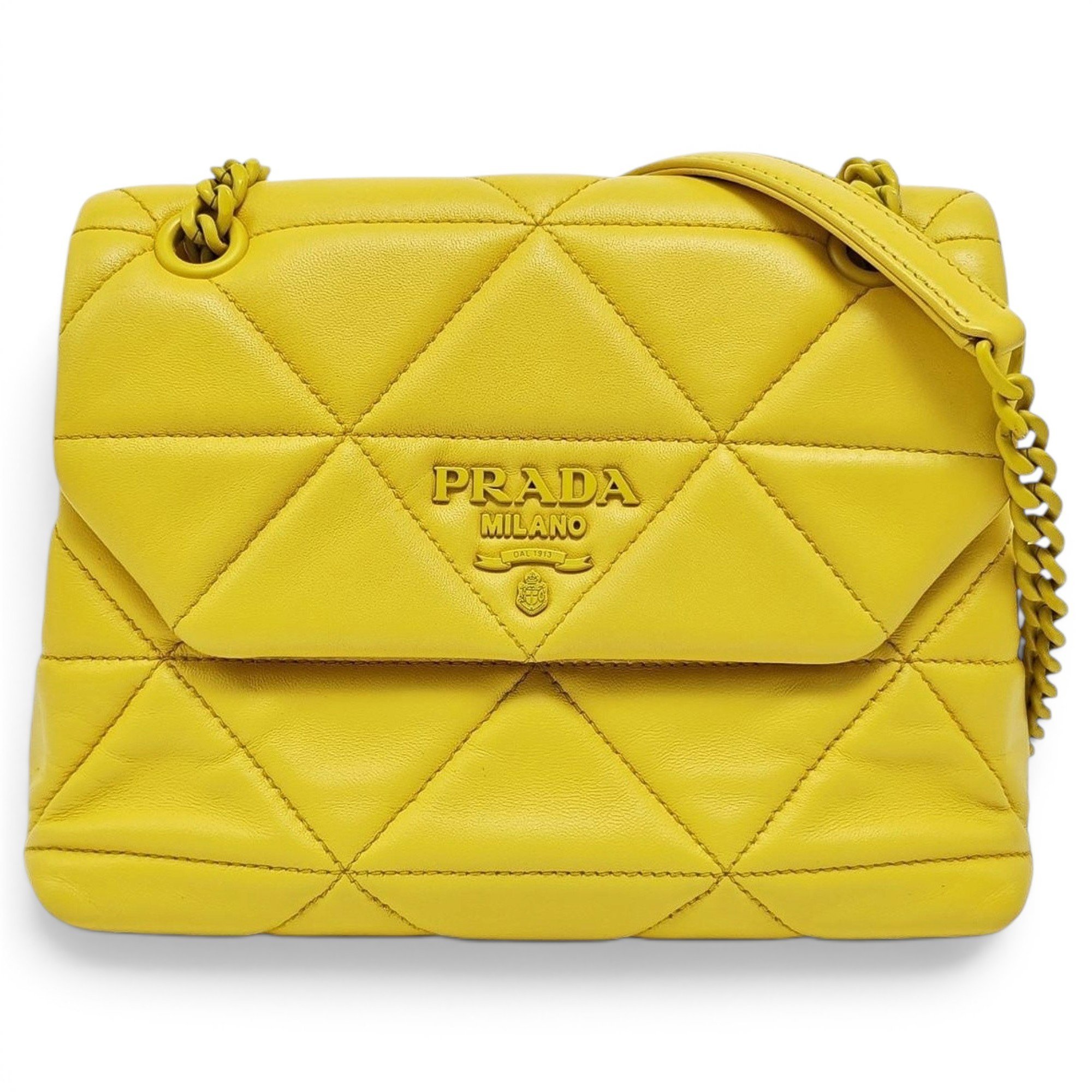 Spectrum leather handbag