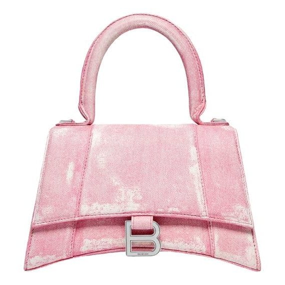 Balenciaga Hourglass leather handbag