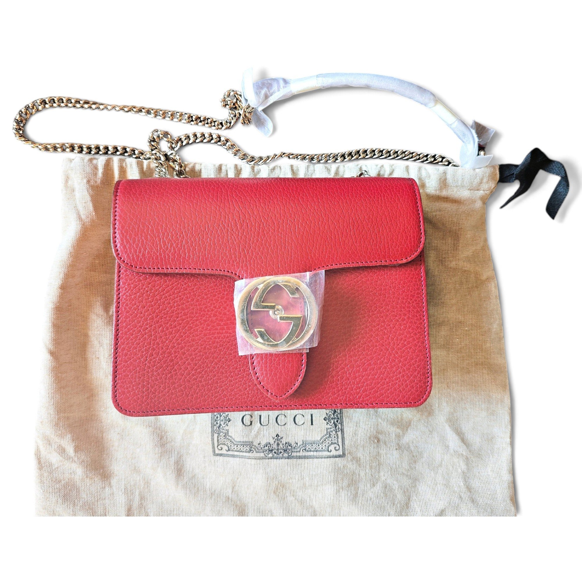 Leather handbag