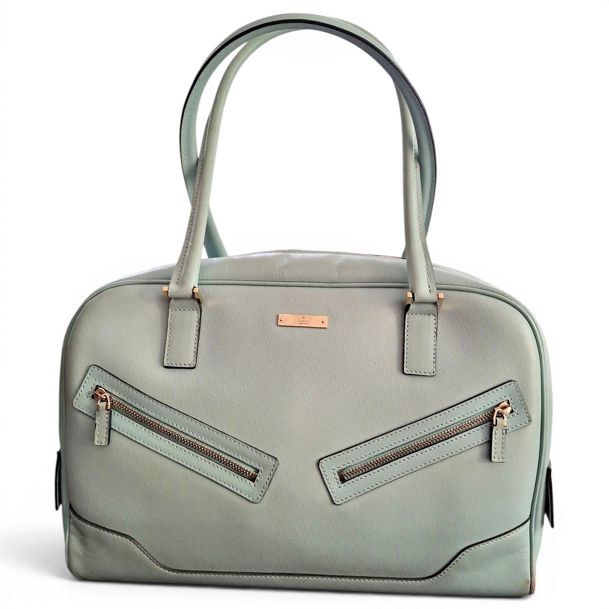 Leather handbag