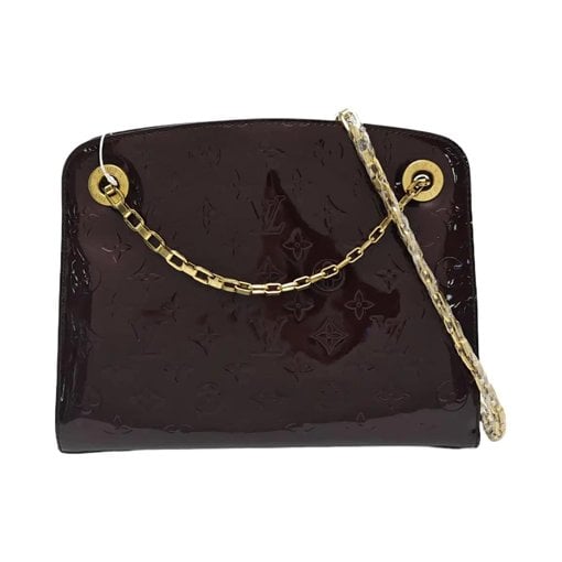 Patent leather handbag