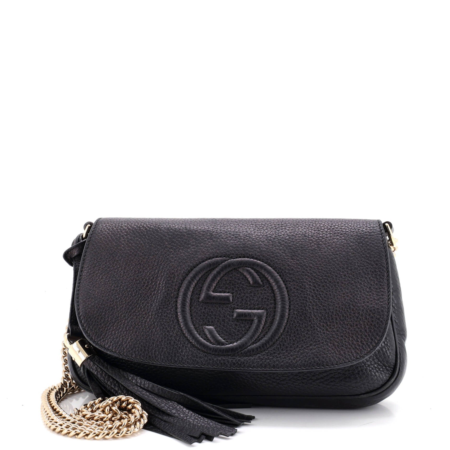 Soho Chain Crossbody Bag Leather Medium