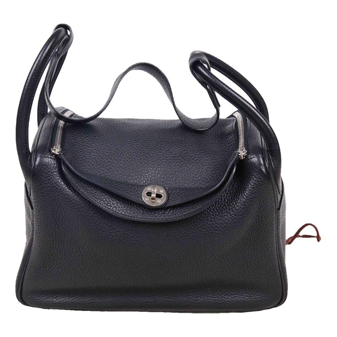 Hermes Lindy Handbag Black