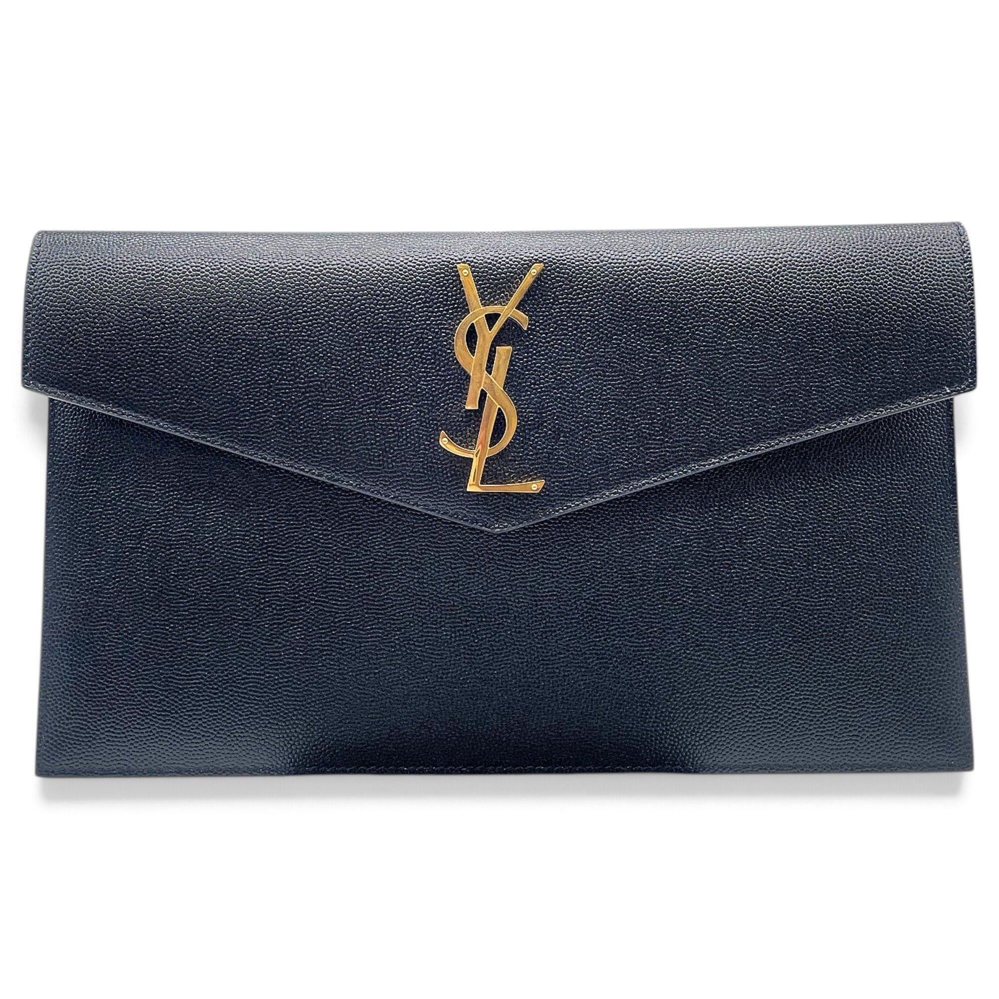 Kate monogramme leather clutch bag
