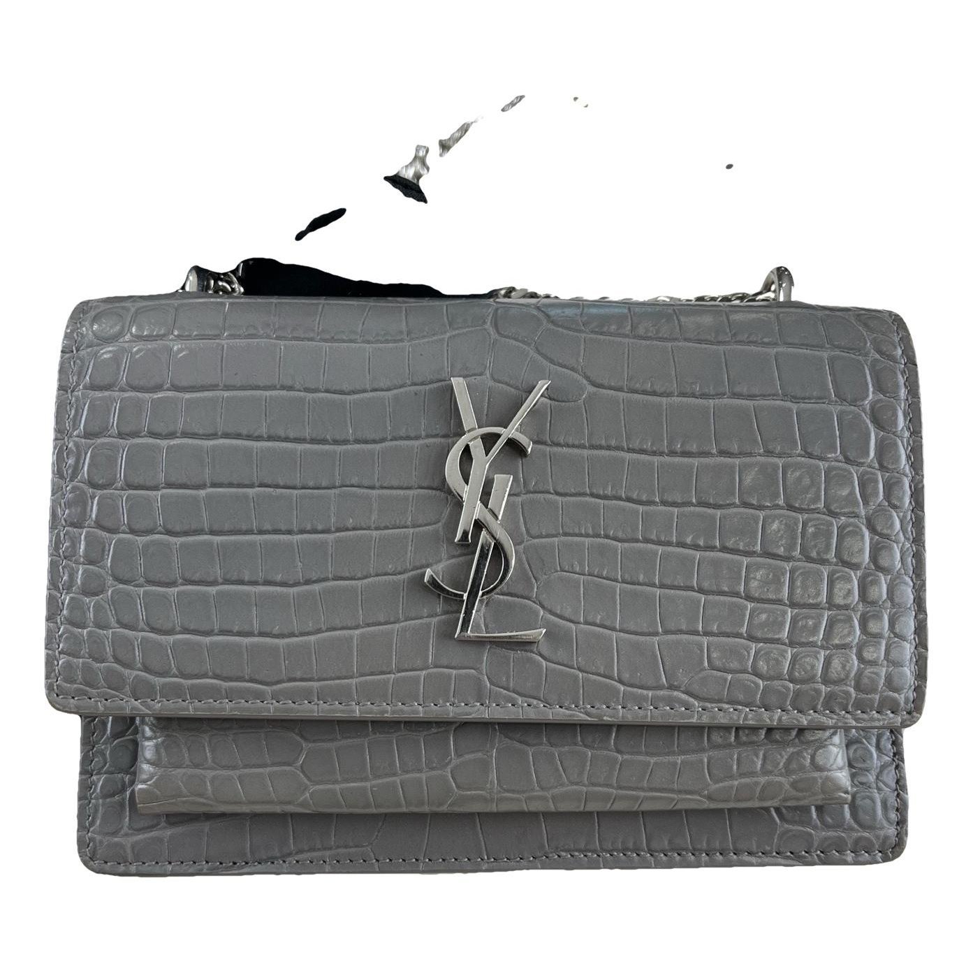 Portefeuille enveloppe leather crossbody bag
