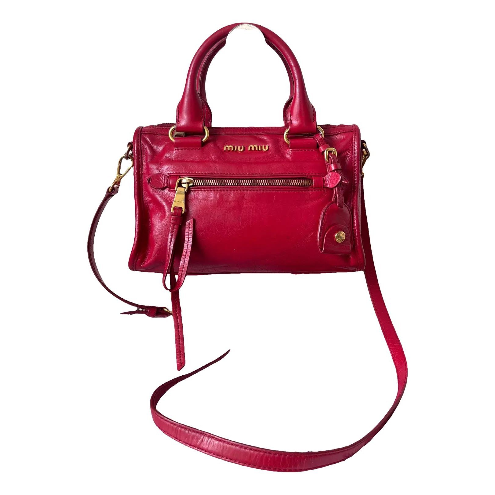 Leather crossbody bag