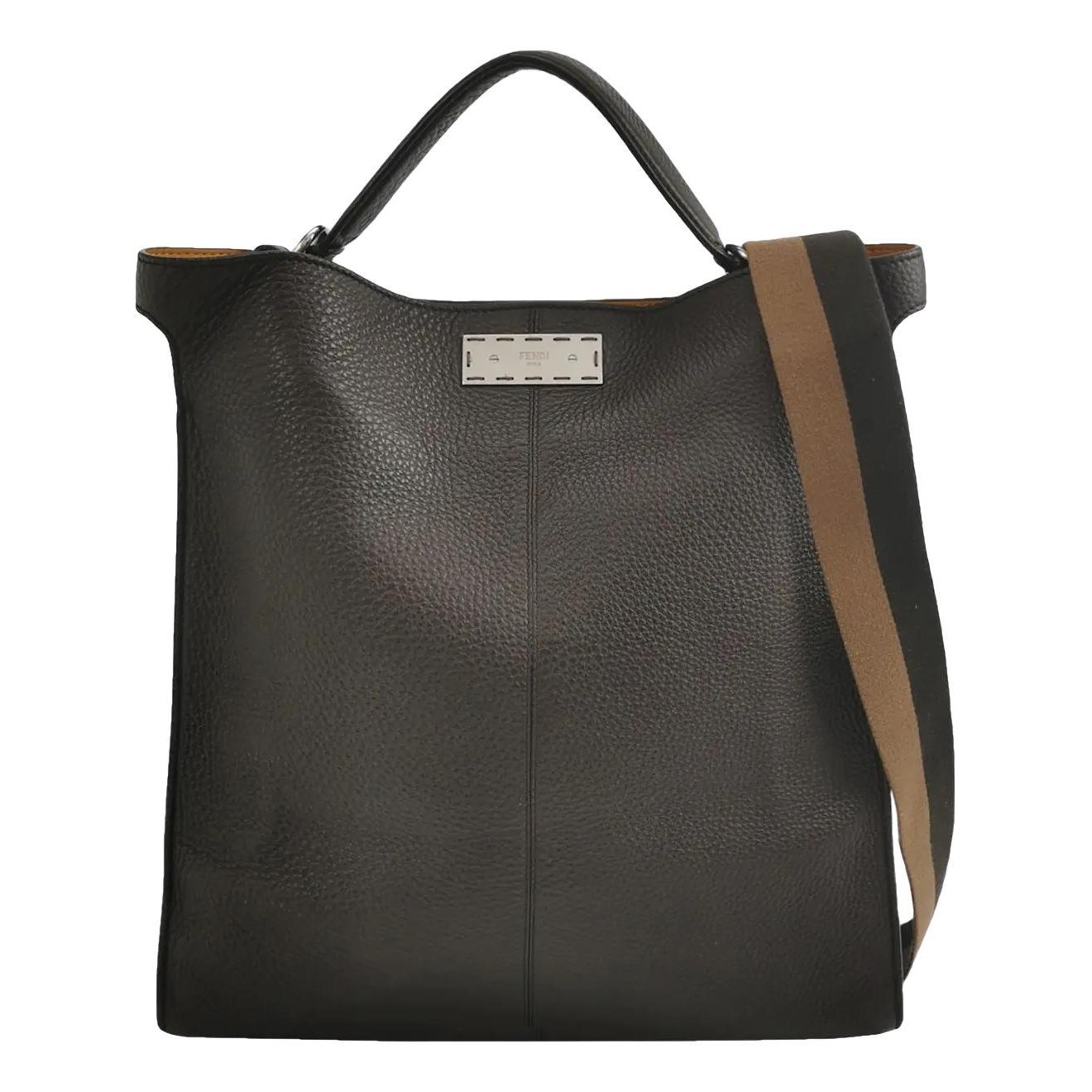 Peekaboo leather crossbody bag