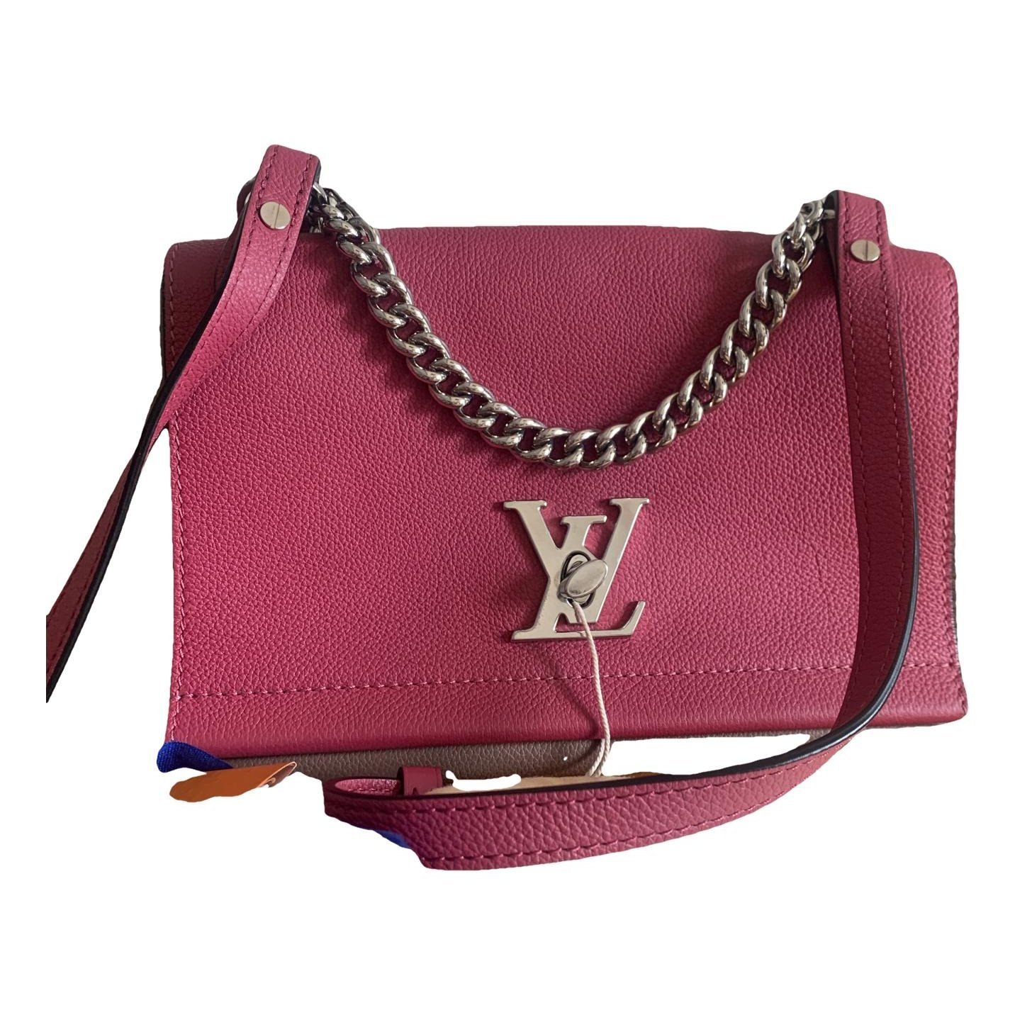 Lockme leather crossbody bag