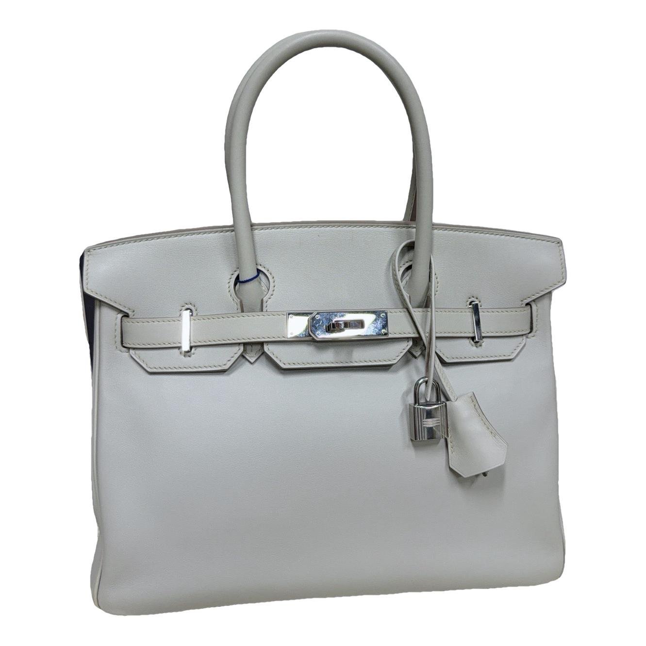 Birkin 30 leather handbag