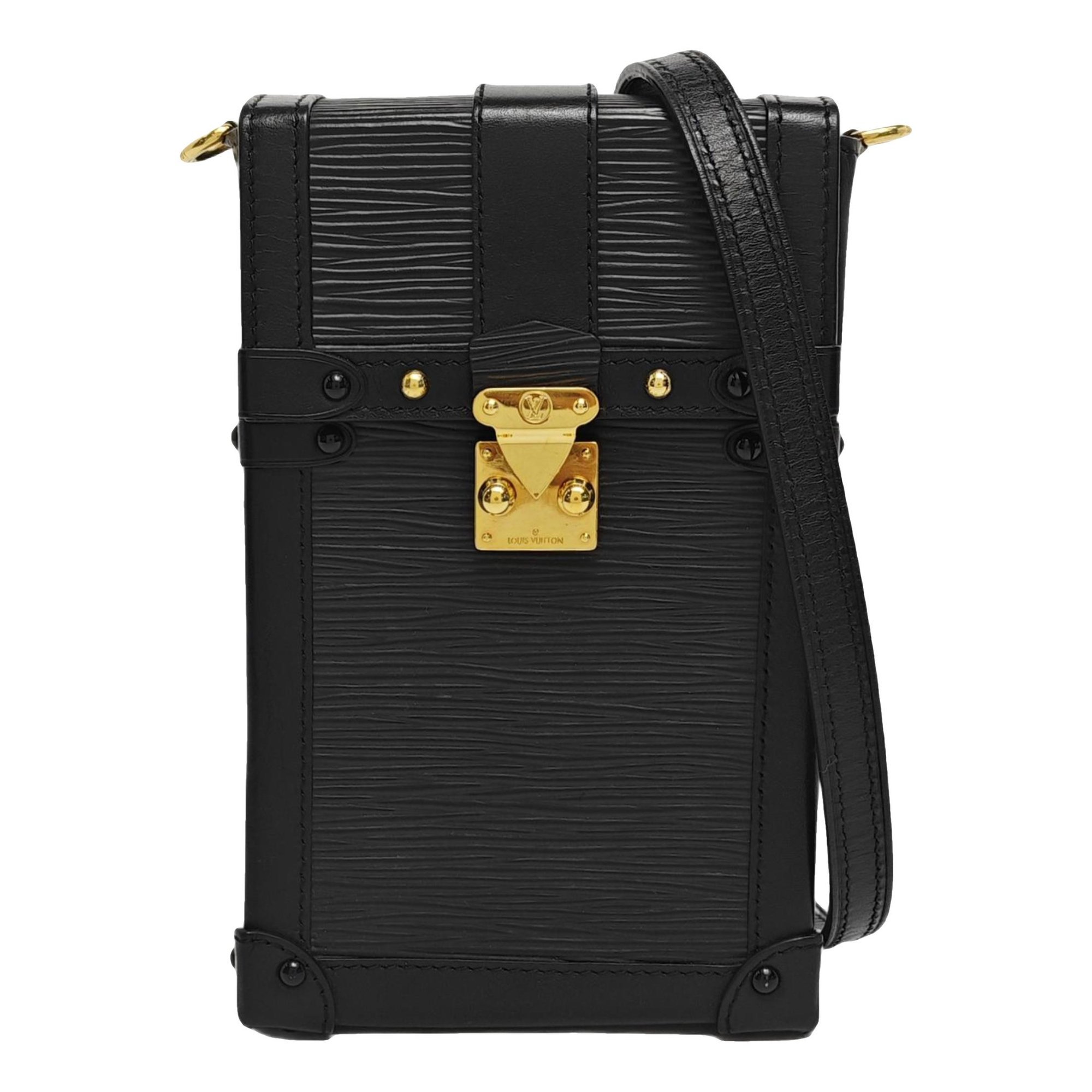 City Trunk leather crossbody bag