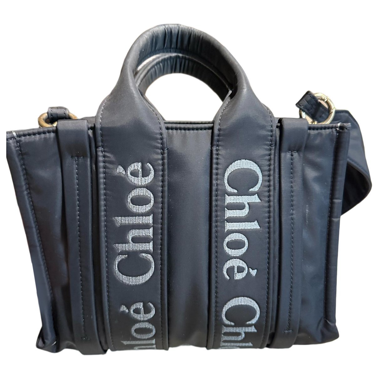 Woody cloth handbag