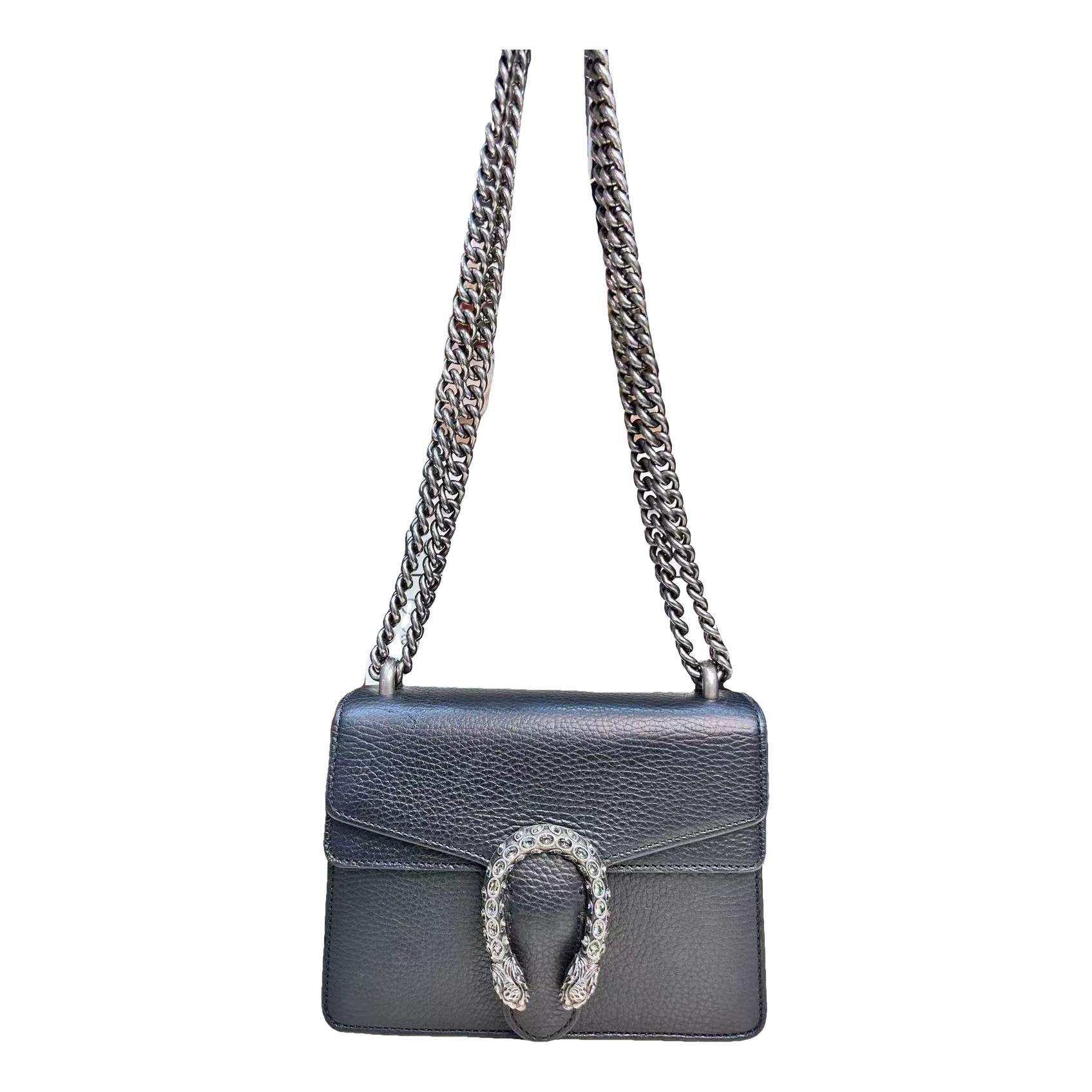 Dionysus leather handbag