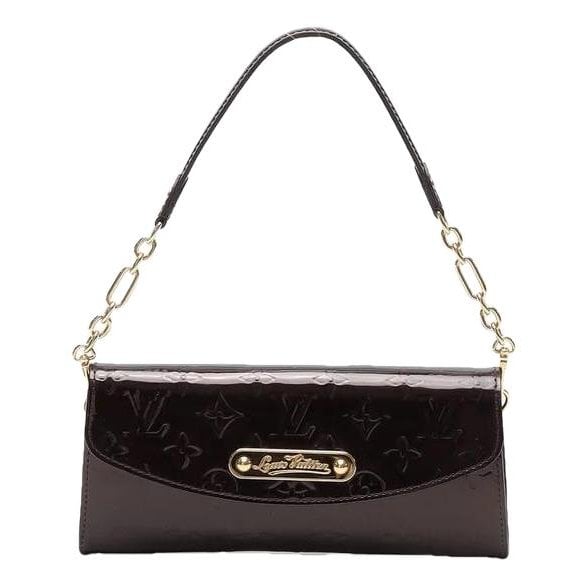 Sunset Boulevard patent leather handbag