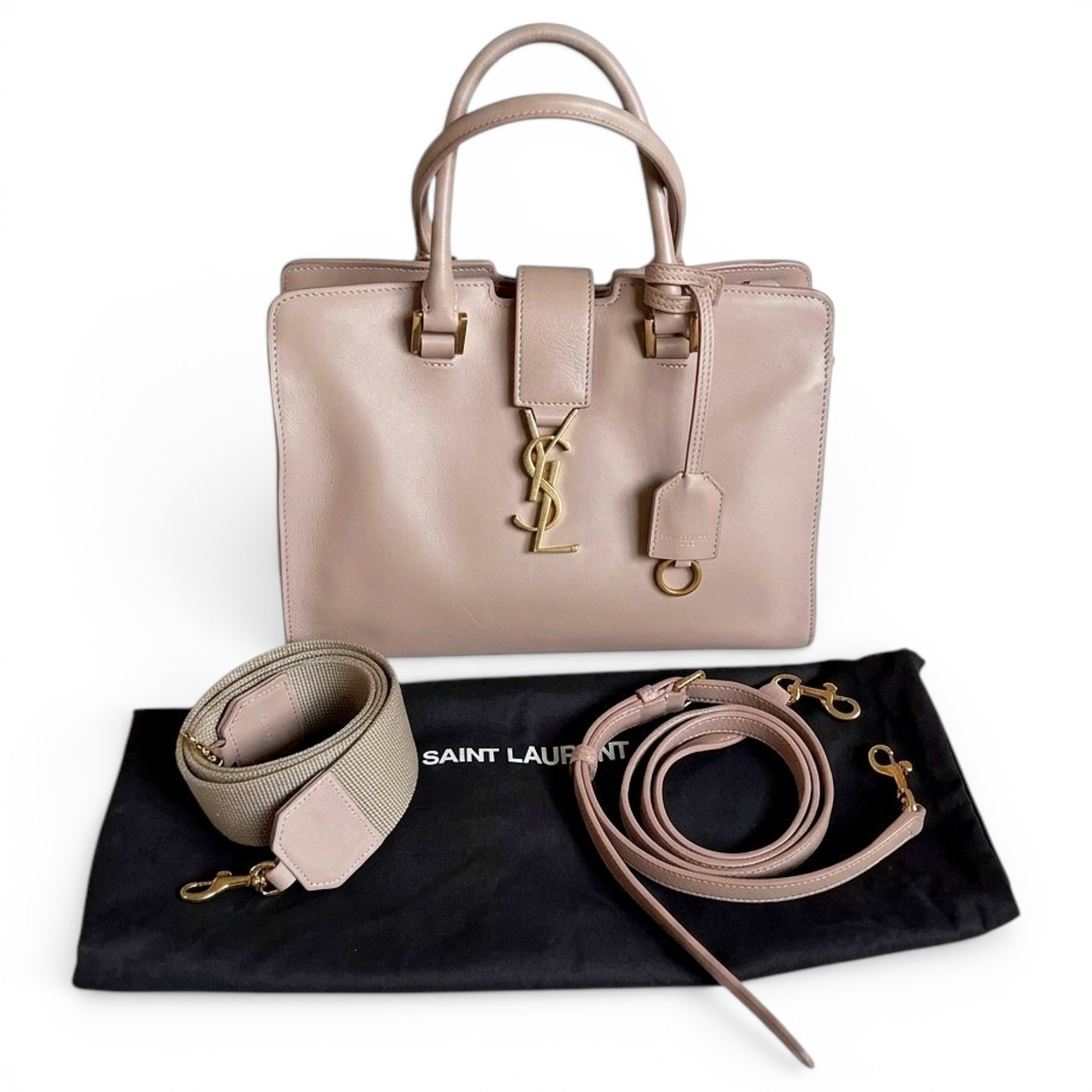 Monogram Cabas leather tote