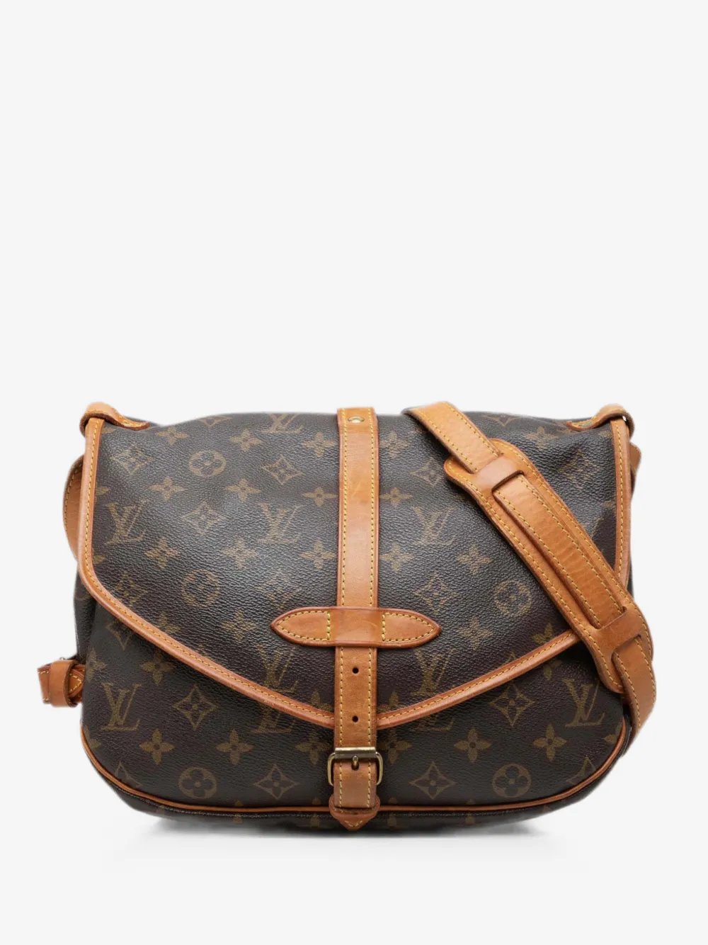 1991 Monogram Saumur 25 crossbody bag